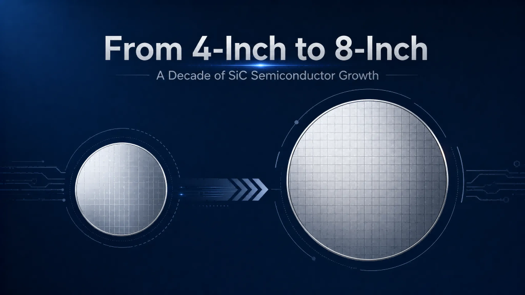 Dari 4-Inch hingga 8-Inch: Satu Dekade Pertumbuhan Semikonduktor SiC